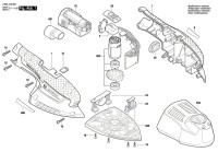 Bosch 3 603 J76 901 Easysander 12 Cordless Orbital Sander 12 V / Eu Spare Parts